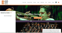 Desktop Screenshot of gd-music.com